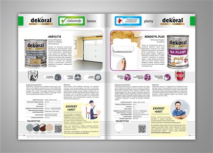 Katalog produktow Dekoral - Agencja Reklamowa ImagoArt.pl